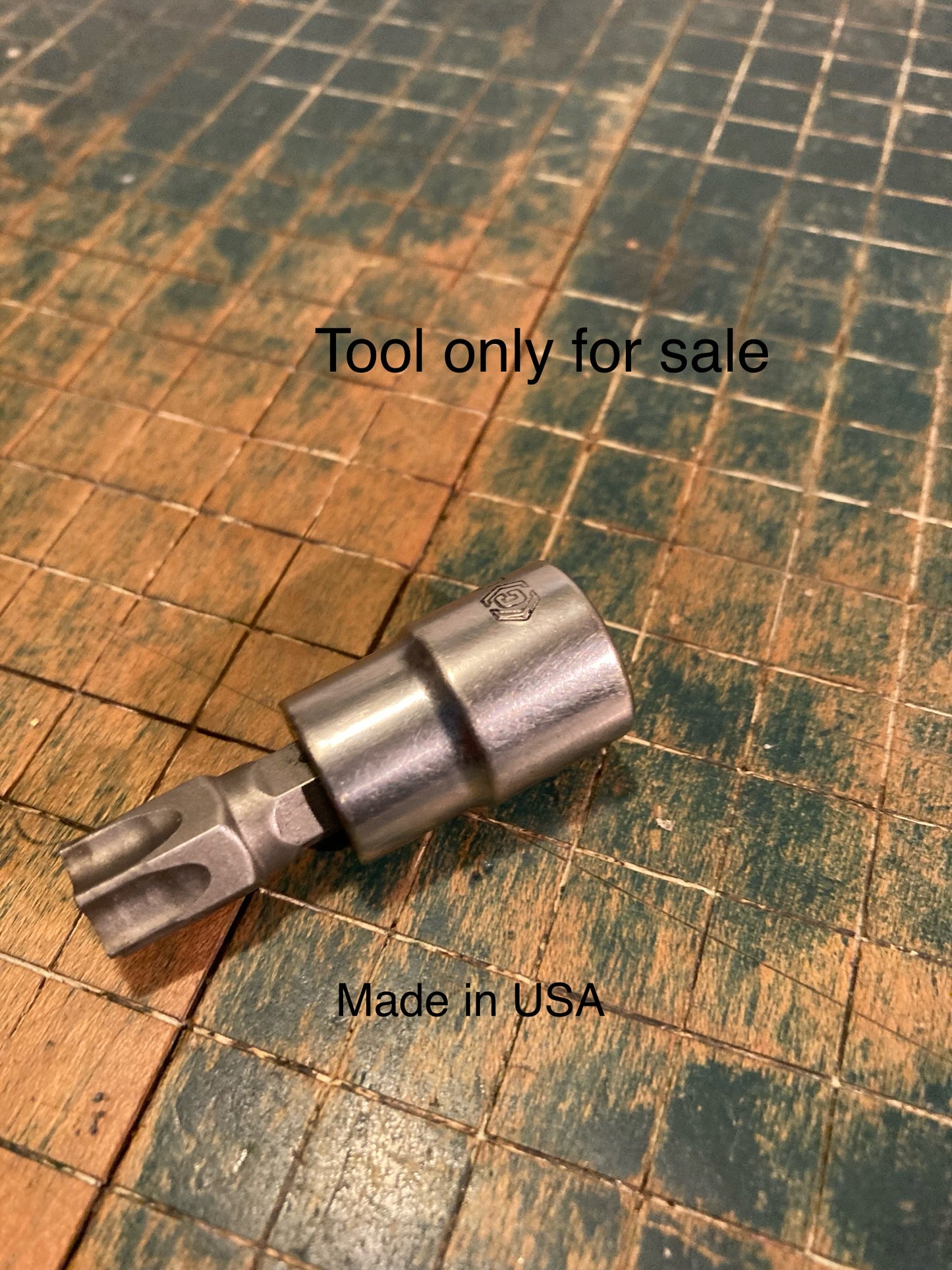 Coleman air tube burner cap Removal Tool, TOOL Only, (NOT ratchet,cap ,tube)