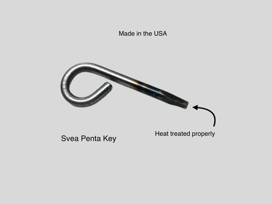 Svea 123 Penta Key Fits Svea Optimus 123 stove and more, key only , NOT Stove