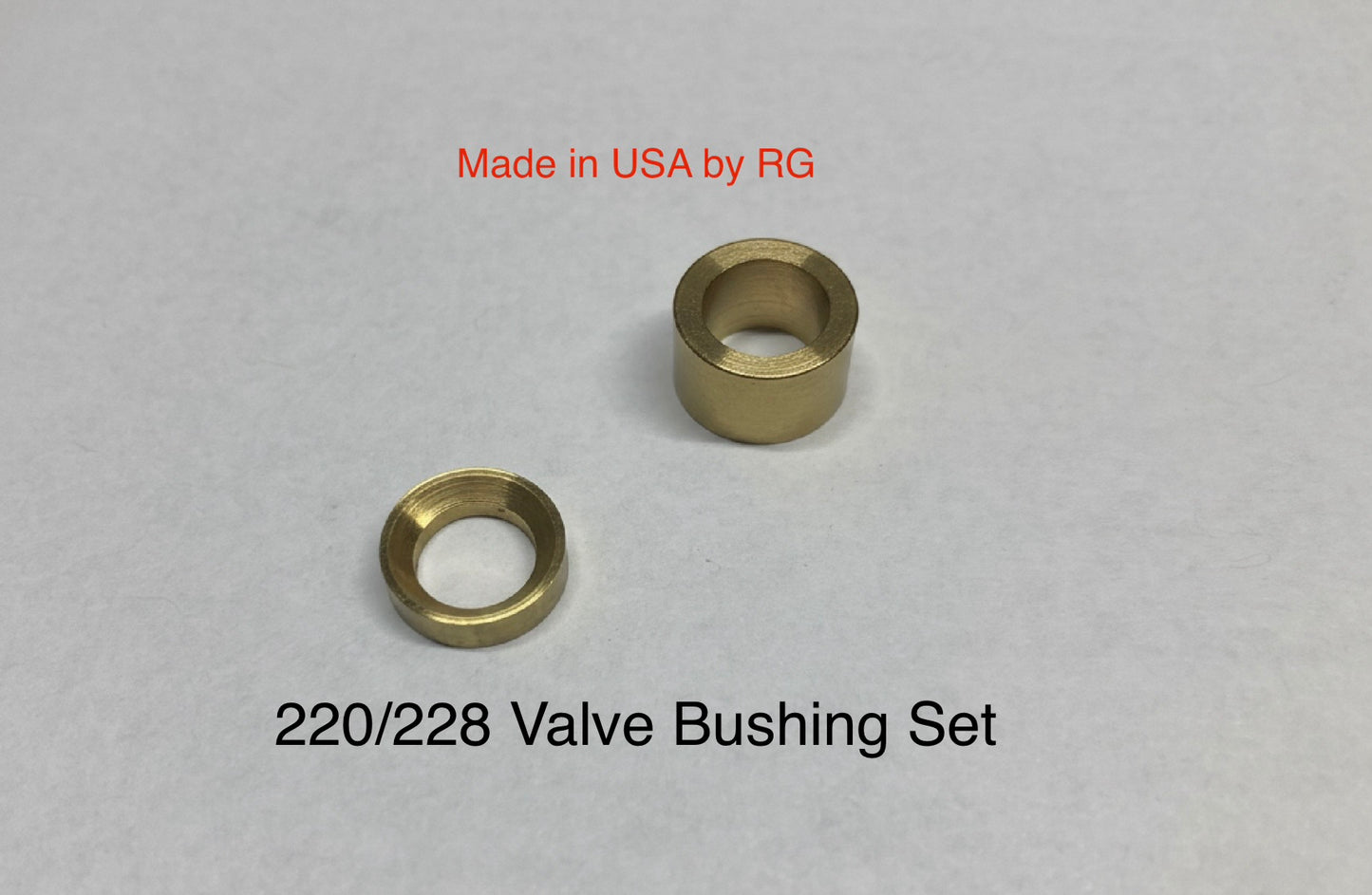 220/228B thru 220/228K Valve Stem Bushing Set.