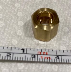 Coleman 502 Stove Brass generator Nut, part Only . Fits others